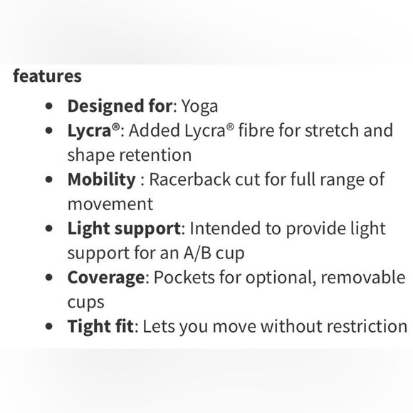 Lululemon Power Pose Tank Light Support For A/B Cup Heathered Black - Picture 7 of 15